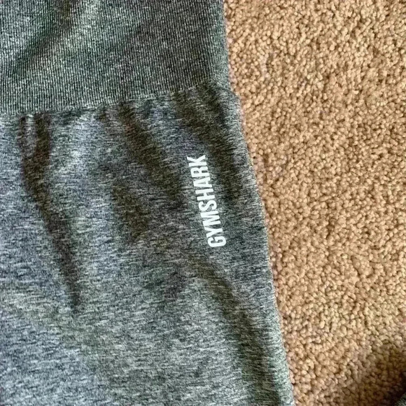 Gym Shark Womens Activewear Legging Pants Gray Size XS EUC - Picture 2 of 3